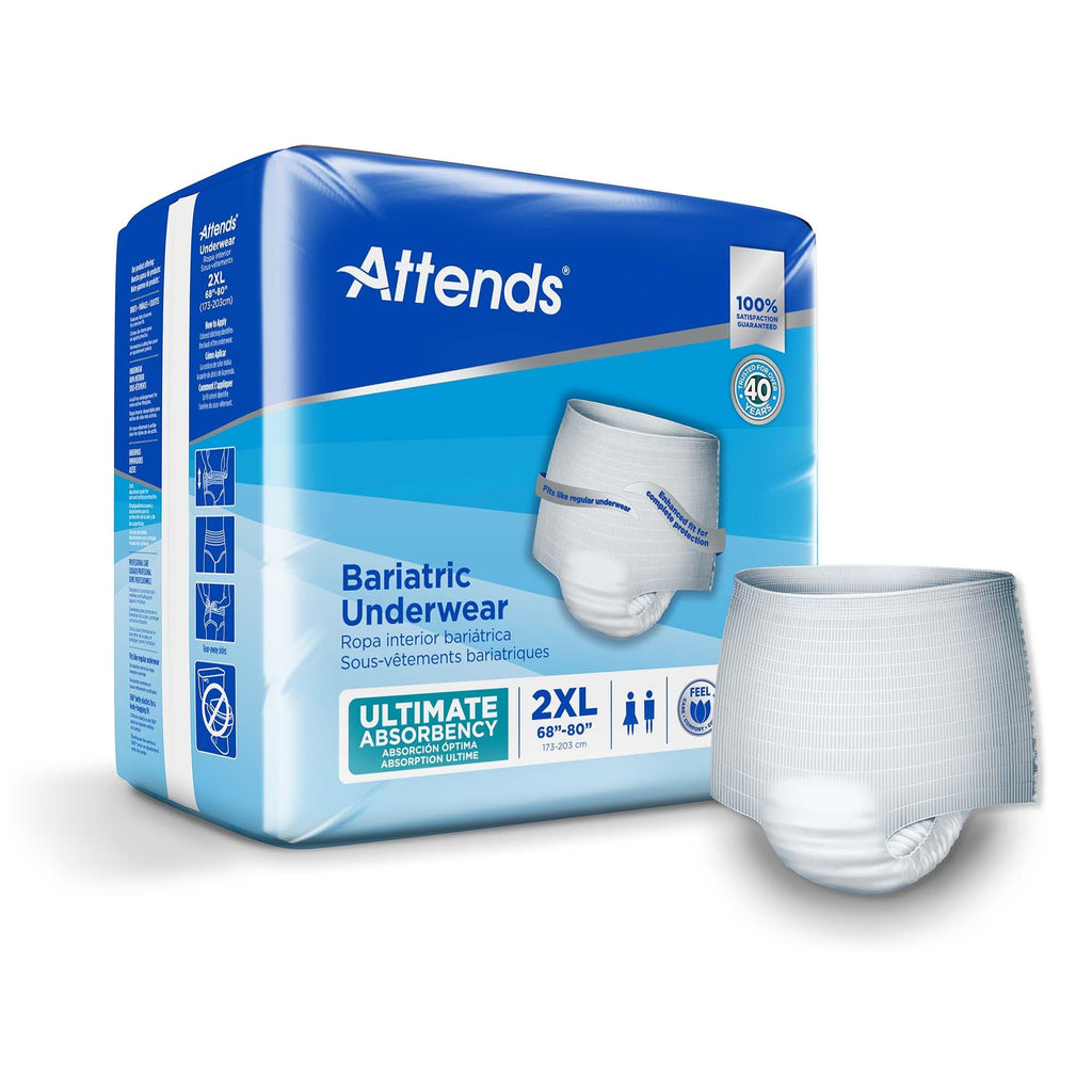 2X-Large Adult Incontinence Underwear, 12 ct O167412