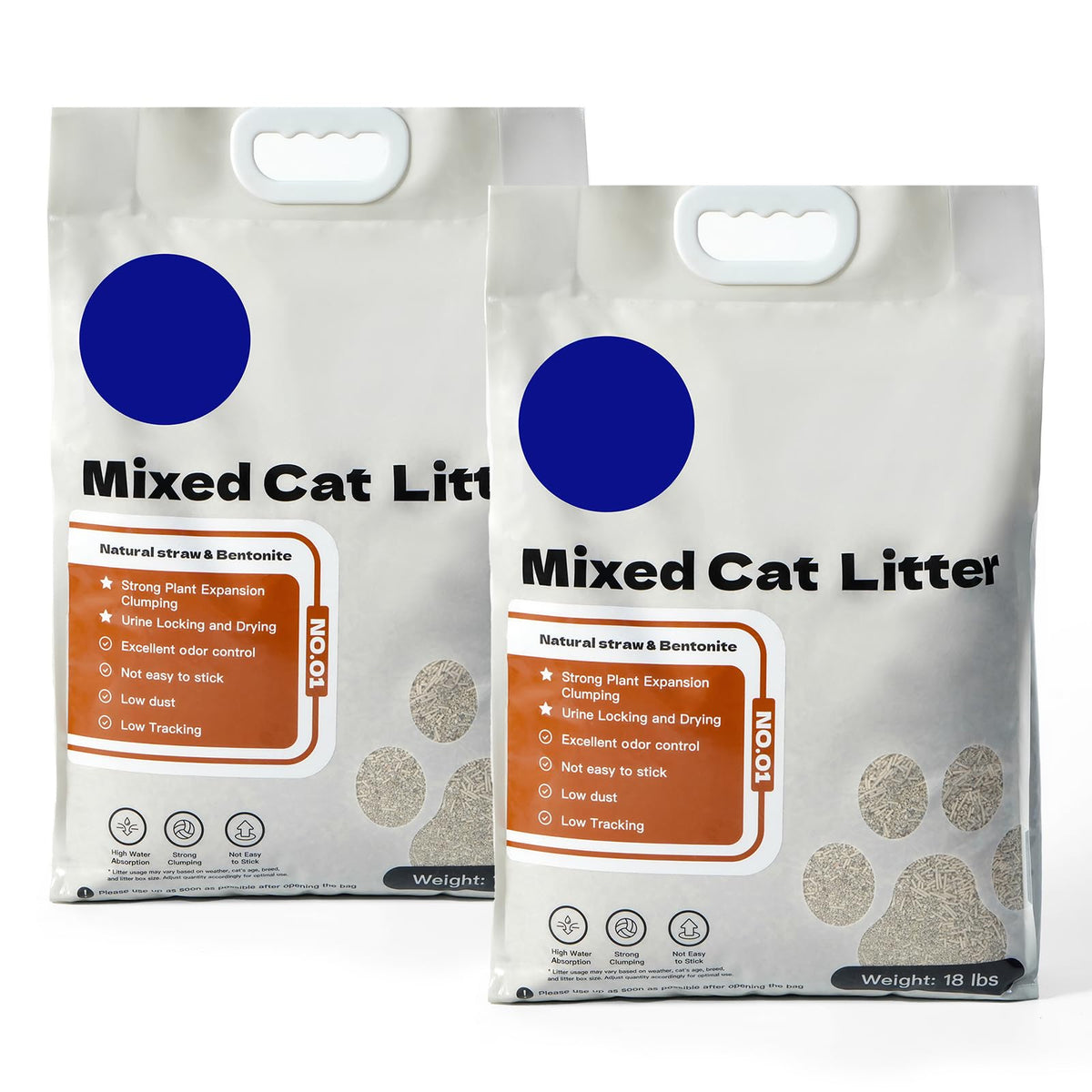 Natural Clumping Cat Litter 36 Pounds Y430