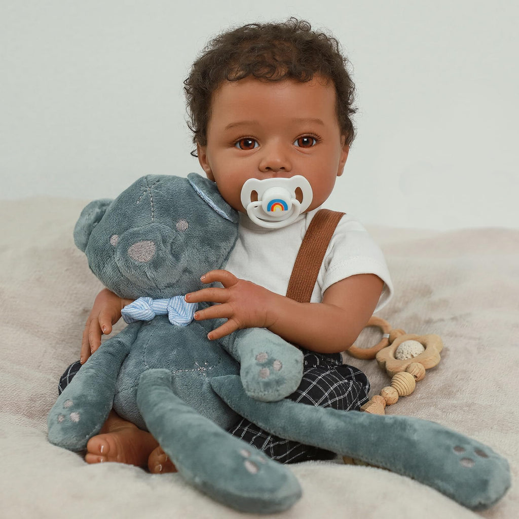 Black 20" Reborn Baby Dolls L102781