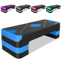 27" Adjustable Aerobic Step Platform with 4 Risers D84461