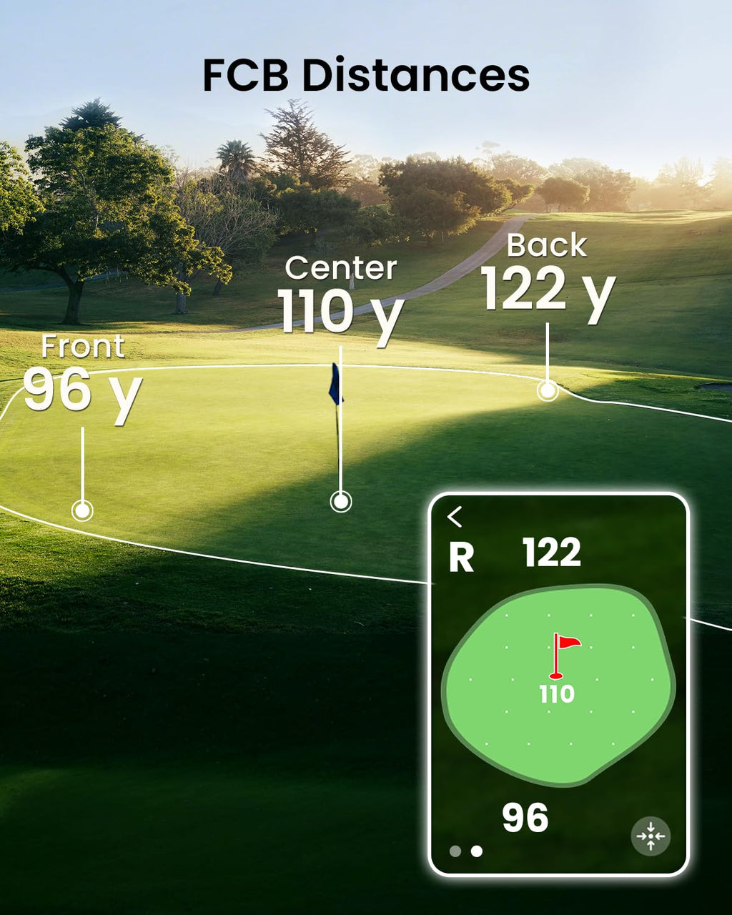 Golf GPS Speaker with 43K+ Courses B114