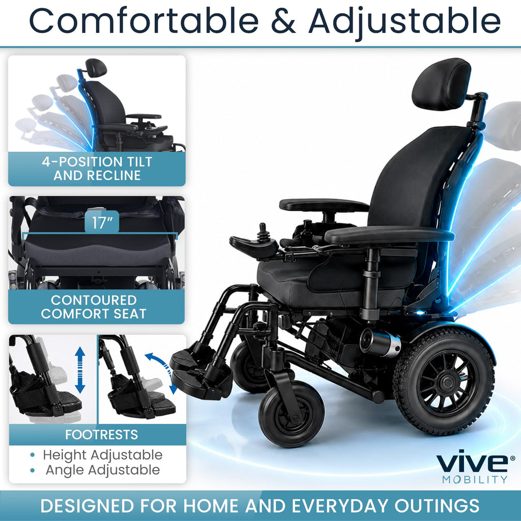Electric Reclining Wheelchair H4420