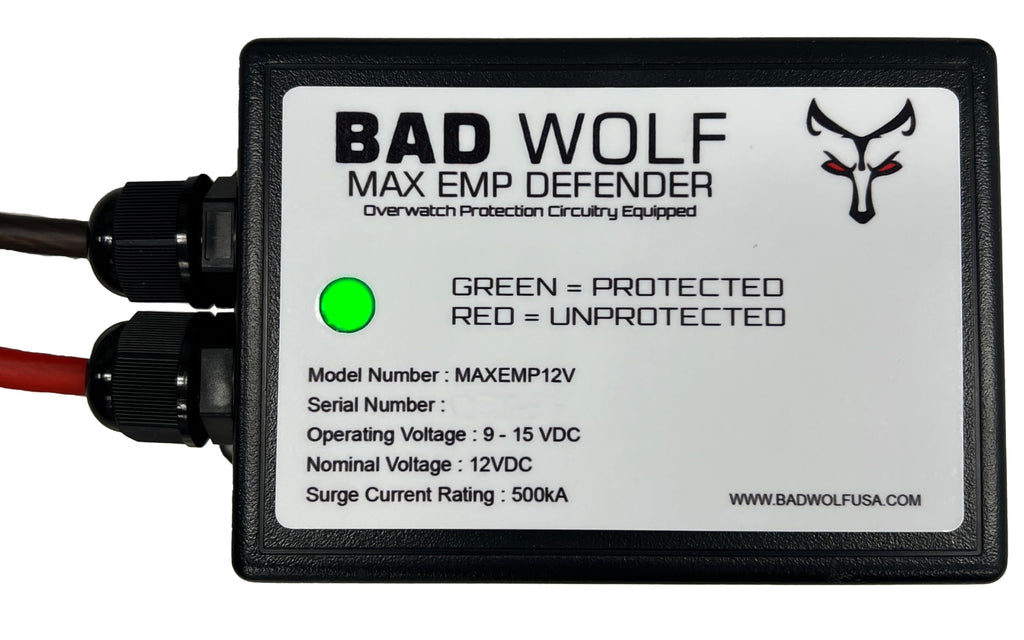 12V 500kA Surge Protector with 8 AWG Wire V6335