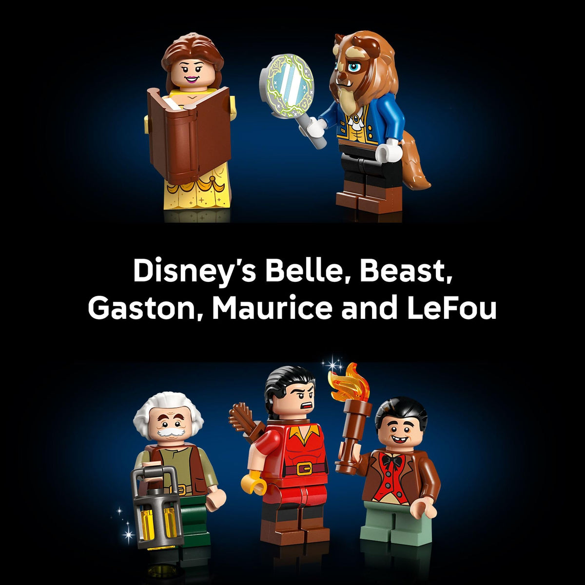 Disney Princess Beauty and The Beast Castle Building Set B66565