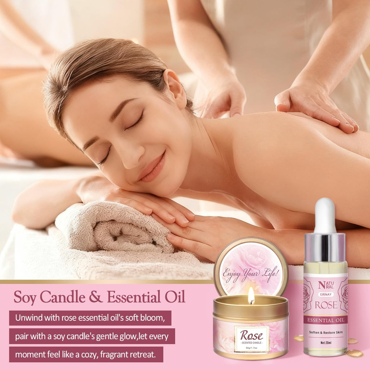 12 PCS Relaxing Spa Basket X79978