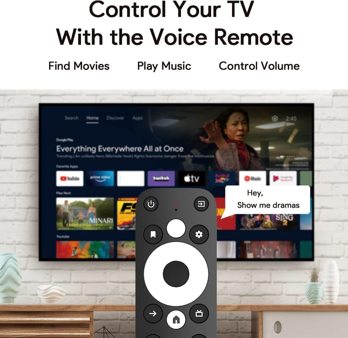 Android TV 4K Media Player Box Q89174