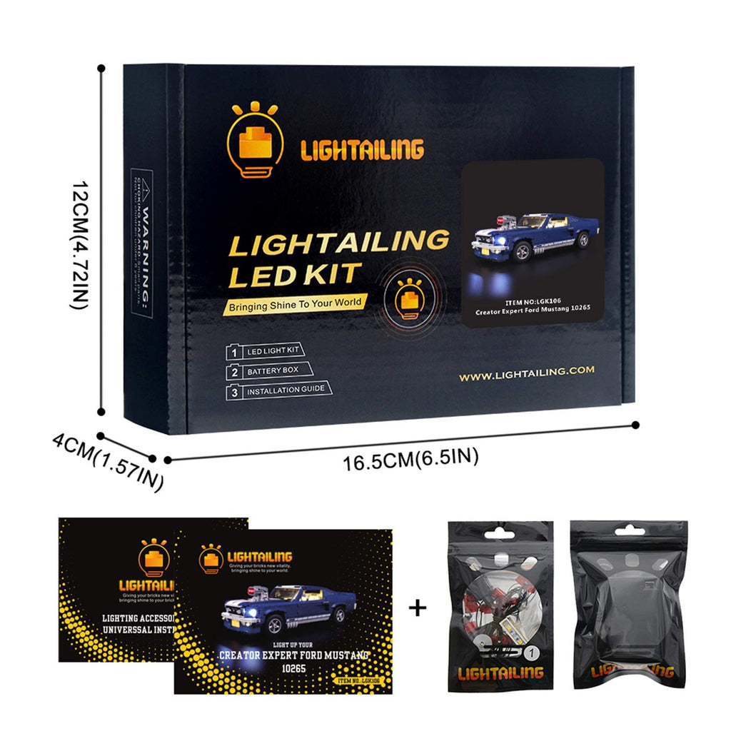 LED Light Kit for Building Blocks Model T435