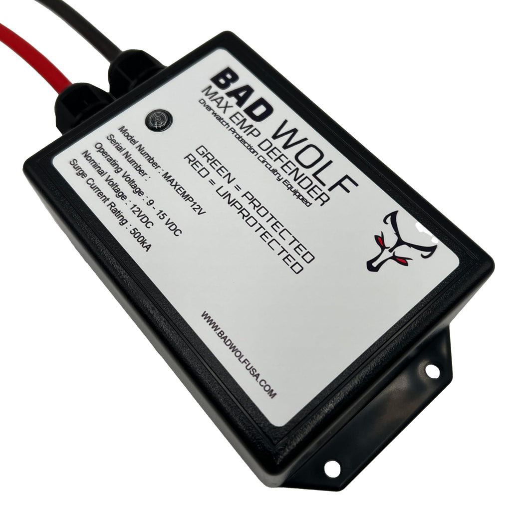 12V 500kA Surge Protector with 8 AWG Wire V6335