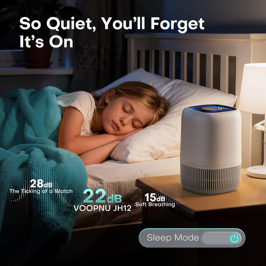 White High Efficiency Filter Air Purifier D1683