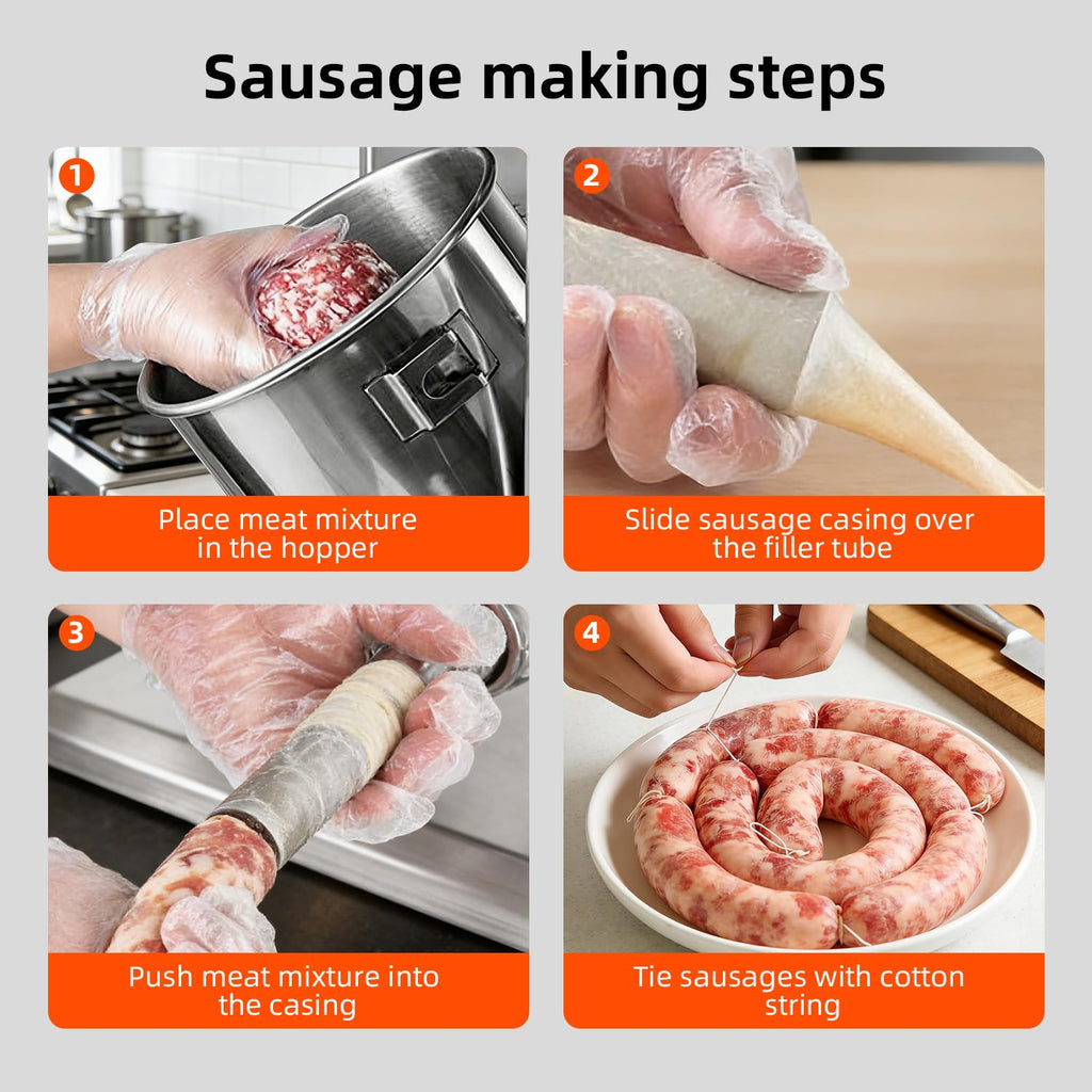 11LBS/5L Vertical Sausage Stuffer P6337