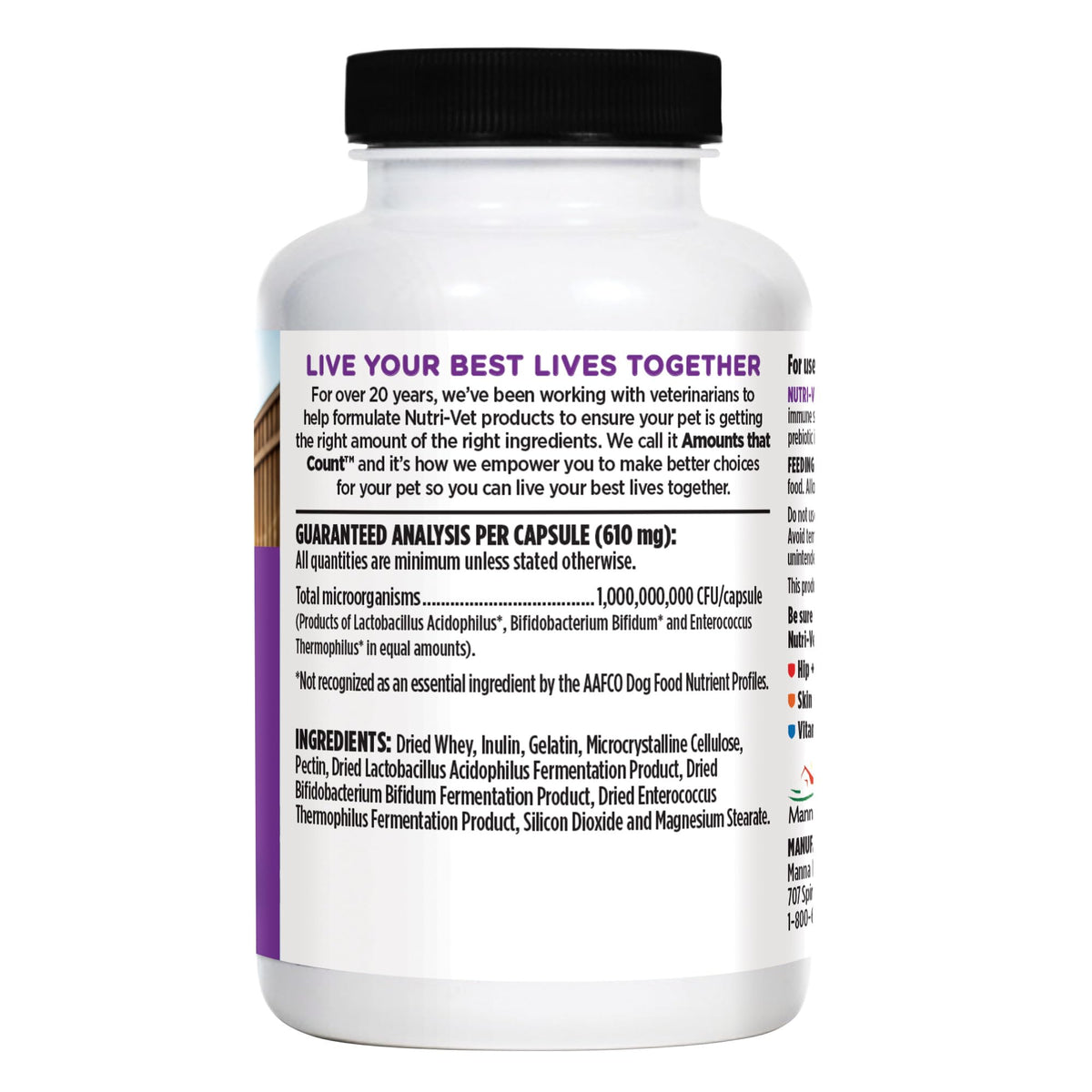 Probiotics for Dogs 60 Count B623