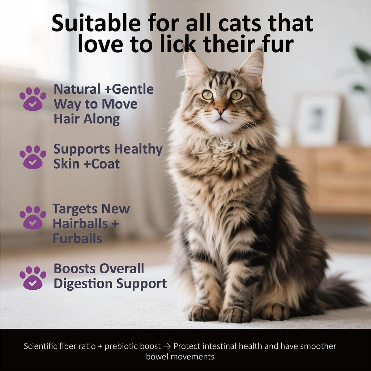 Hairball Remedy Chews with Omega 3&6 G507