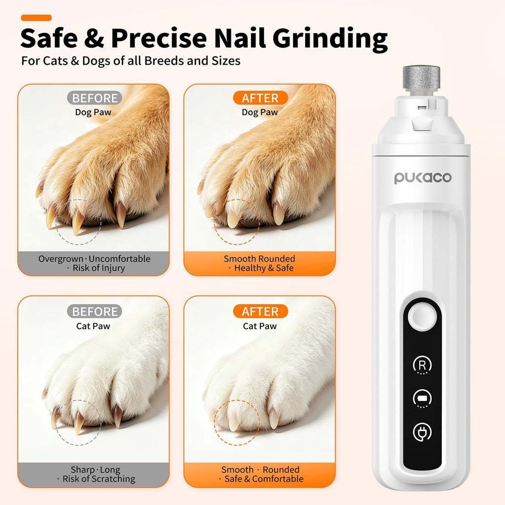 Electric Dog Nail Grinder with LED Light N770