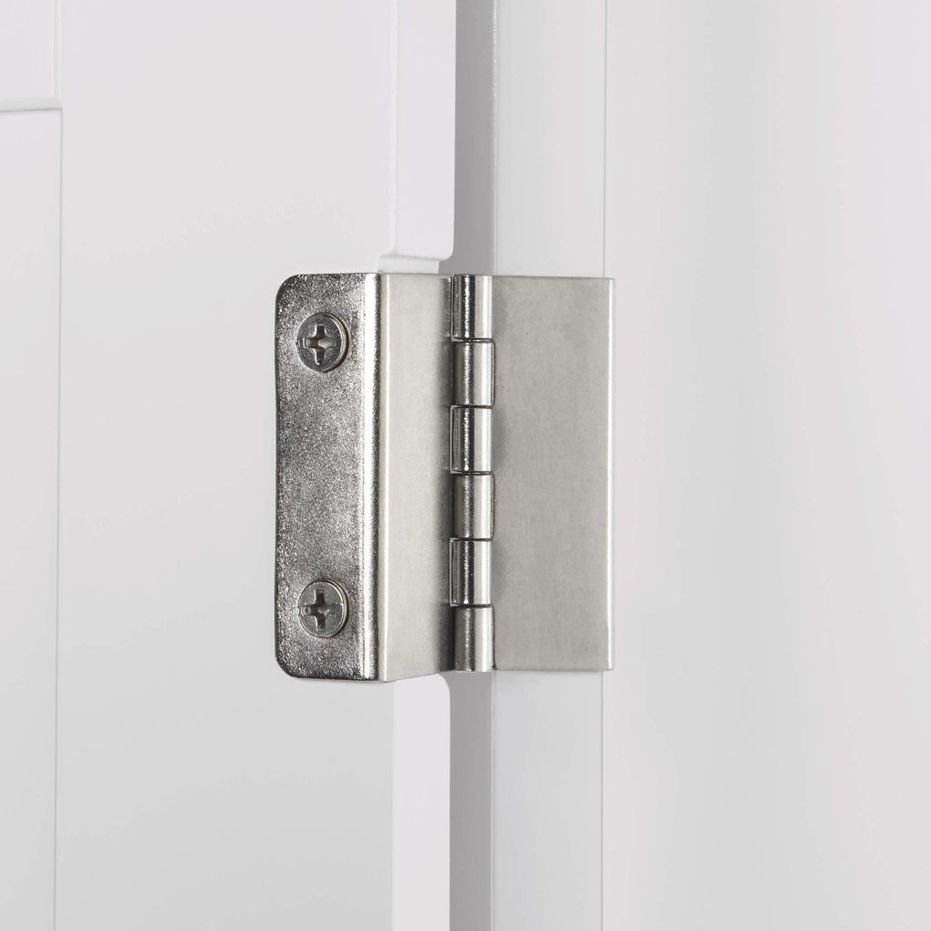 White Two-Door Wall Mount Medicine Cabinet J978372