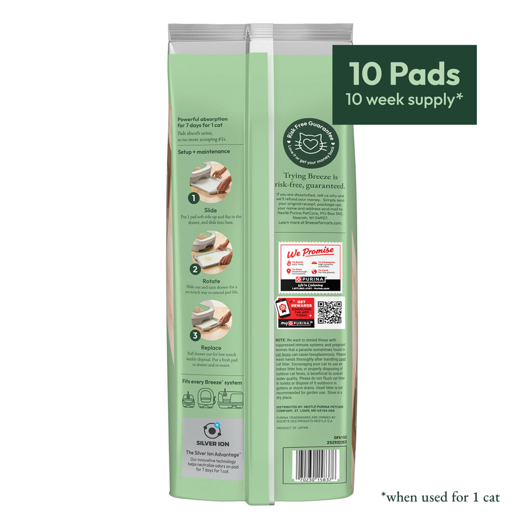 Cat Litter Pad Refills 10 ct M7908