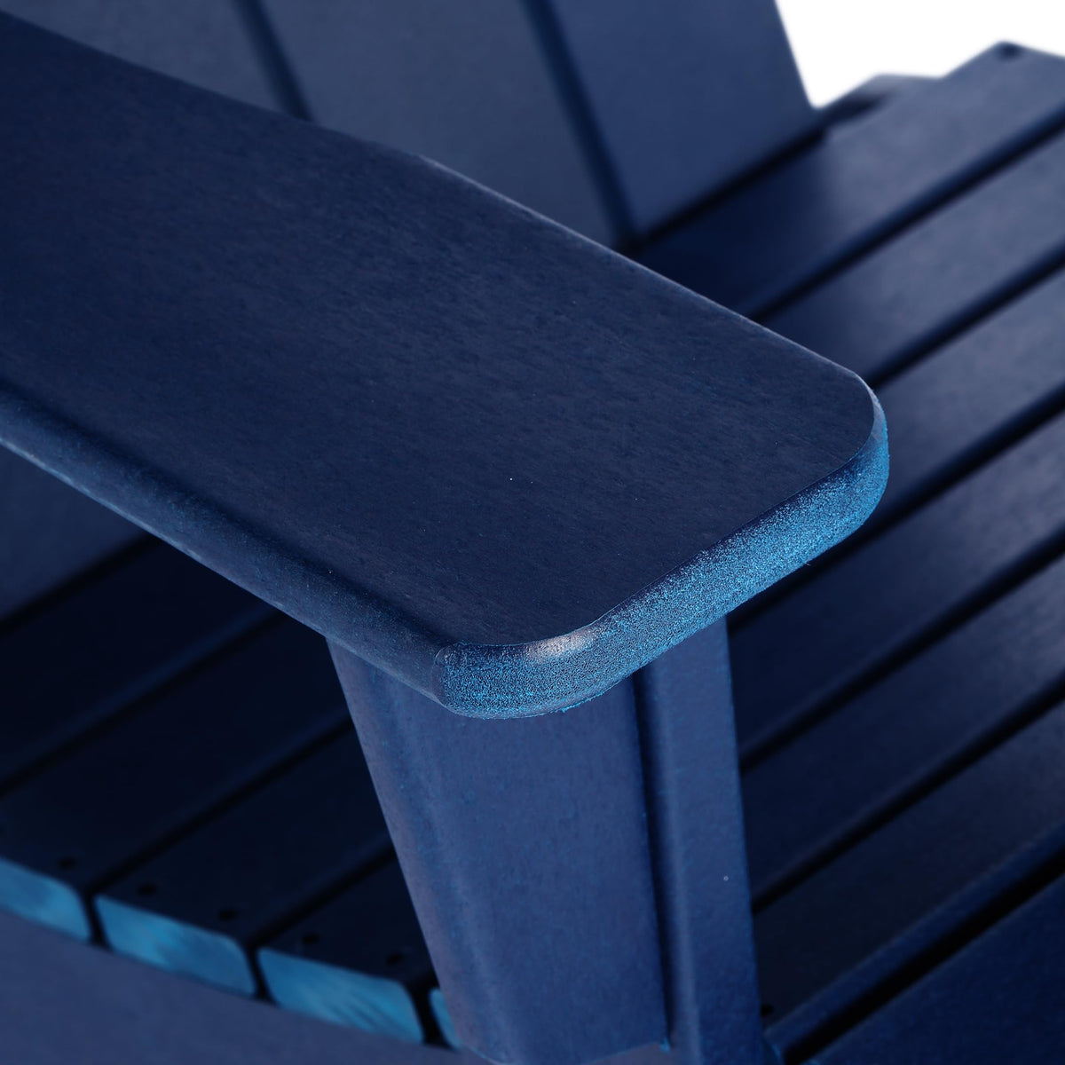 Navy Blue Poly Adirondack Chair Set of 2 I279952