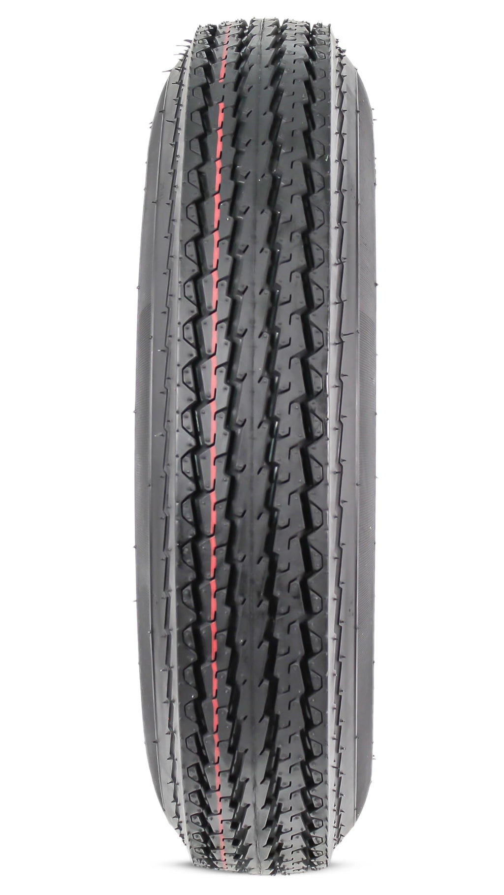 2-Pack Trailer Tire Rim Assembly 5.30-12 5 Lug Black Y63515