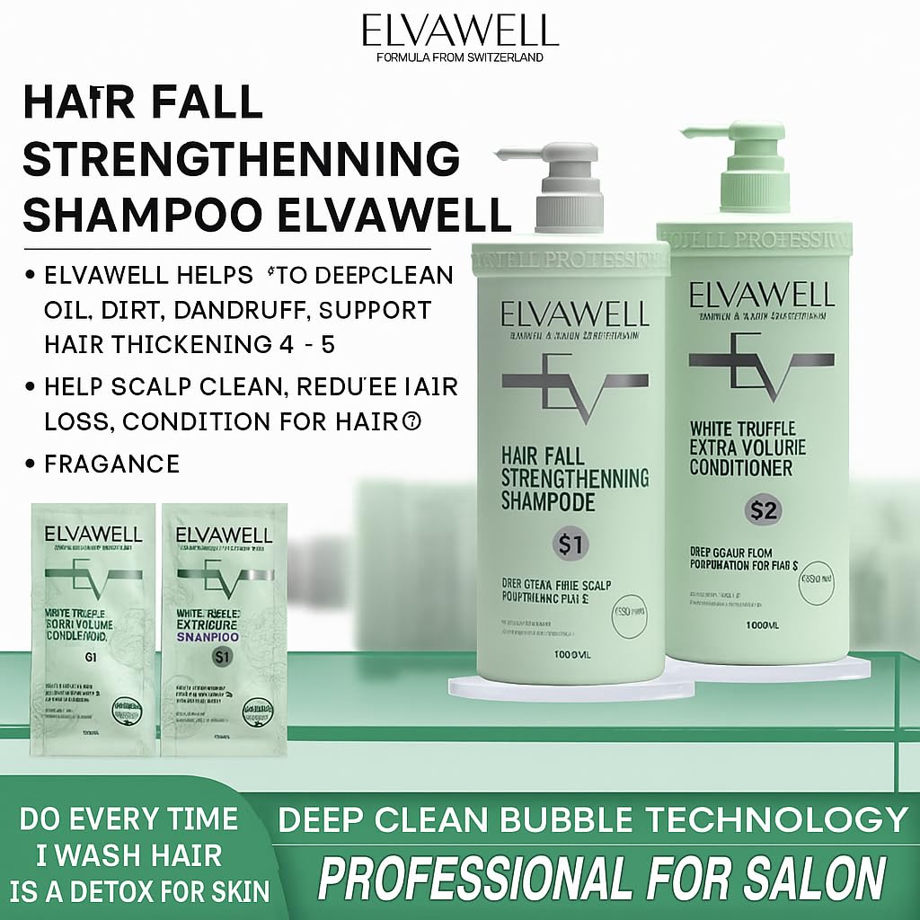 White Shampoo & Conditioner Set 16.9 fl oz Each I407