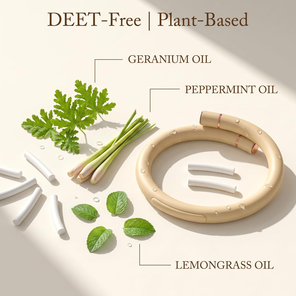 DEET-Free Mosquito Bracelet Refill Oil Sticks 15 Pack C24802