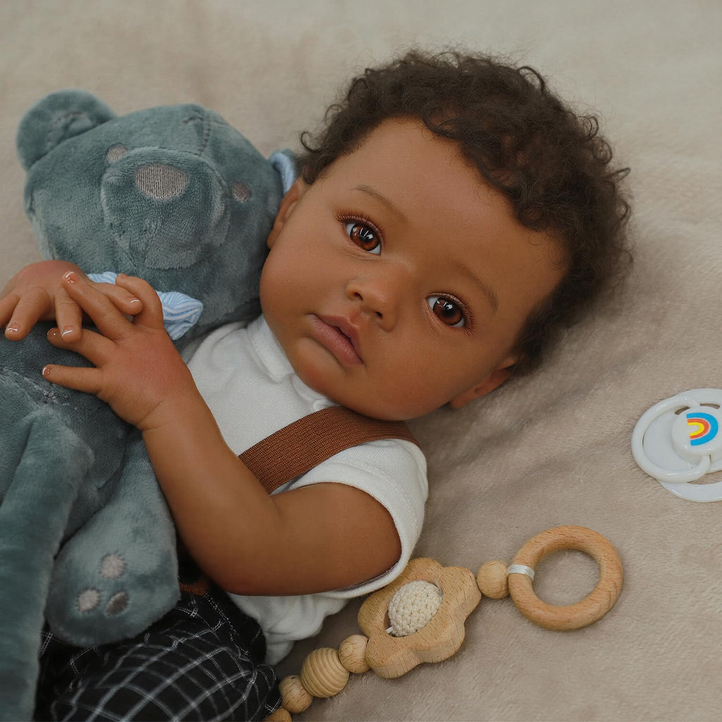 Black 20" Reborn Baby Dolls L102781