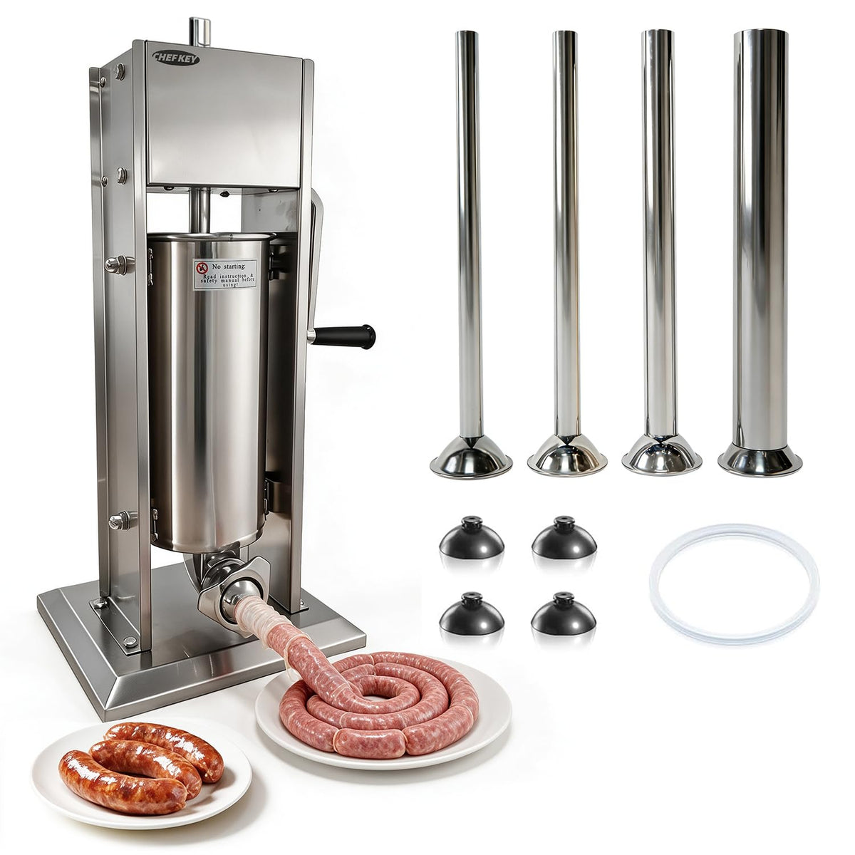 11LBS/5L Vertical Sausage Stuffer P6337