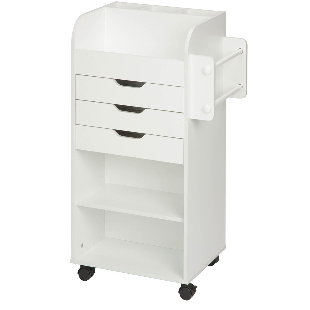 Rolling Craft Storage Cart with Locking Wheels Z506102