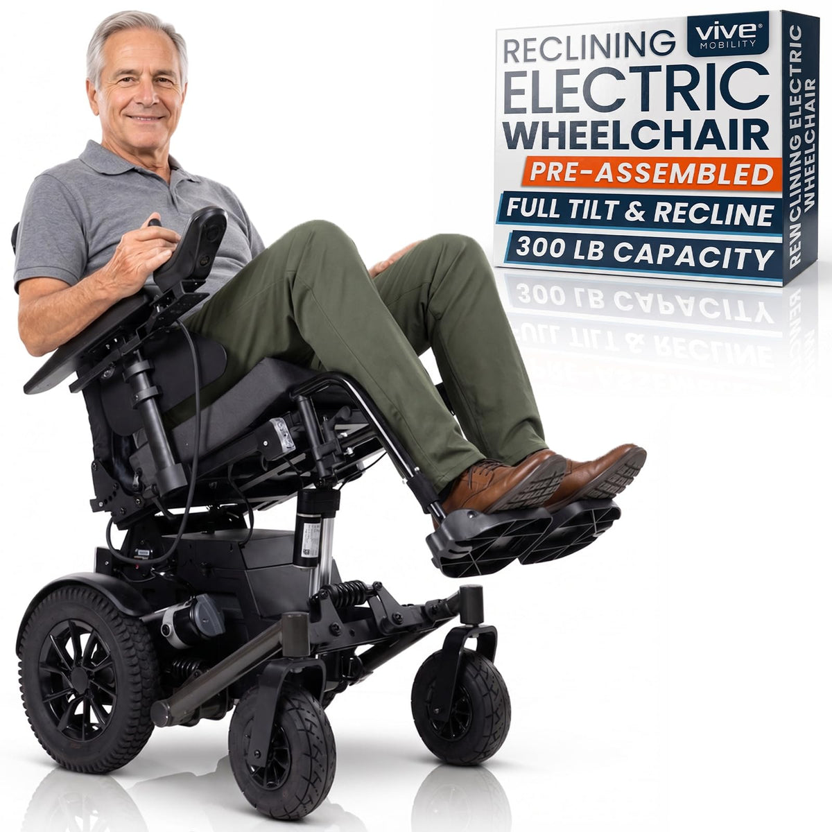 Electric Reclining Wheelchair H4420