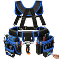 Heavy Duty Magnetic Tool Belt with Suspenders E415