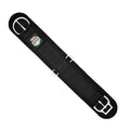 Black 36-Inch Nylon Felt Lined Straight Cinch G778