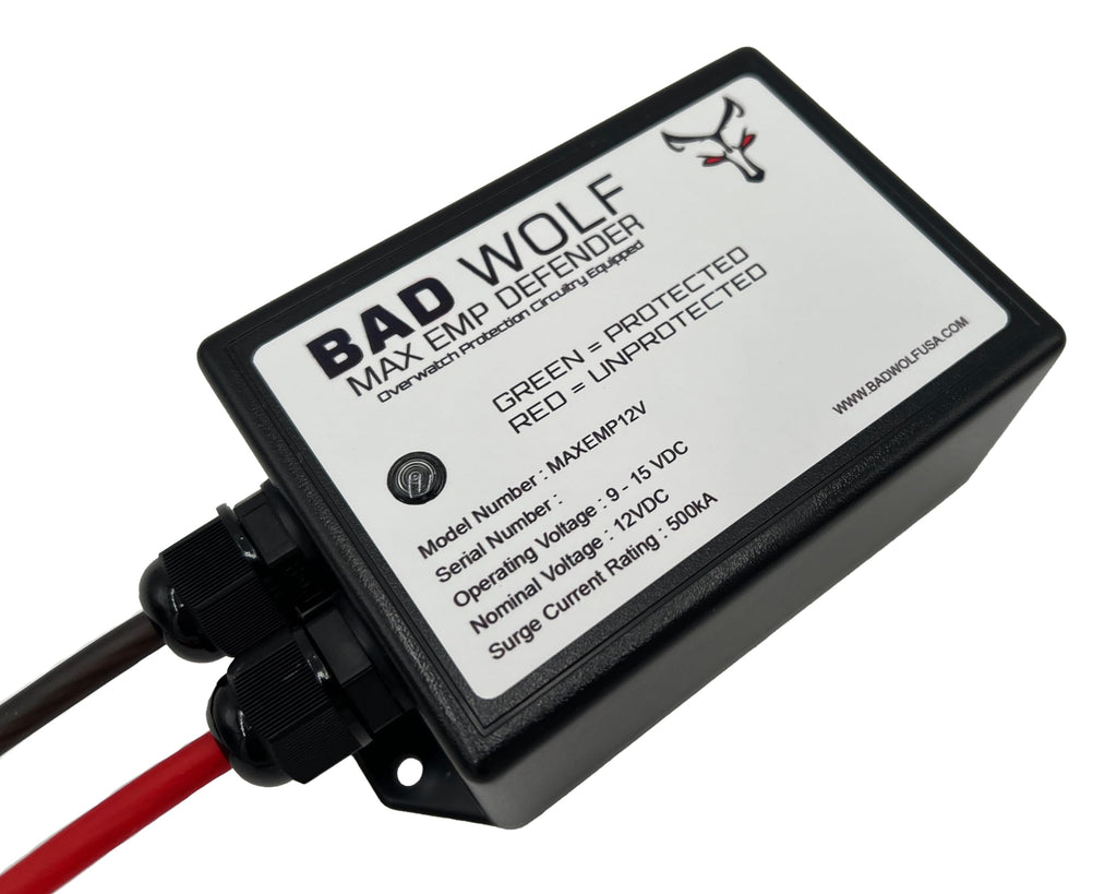 12V 500kA Surge Protector with 8 AWG Wire V6335