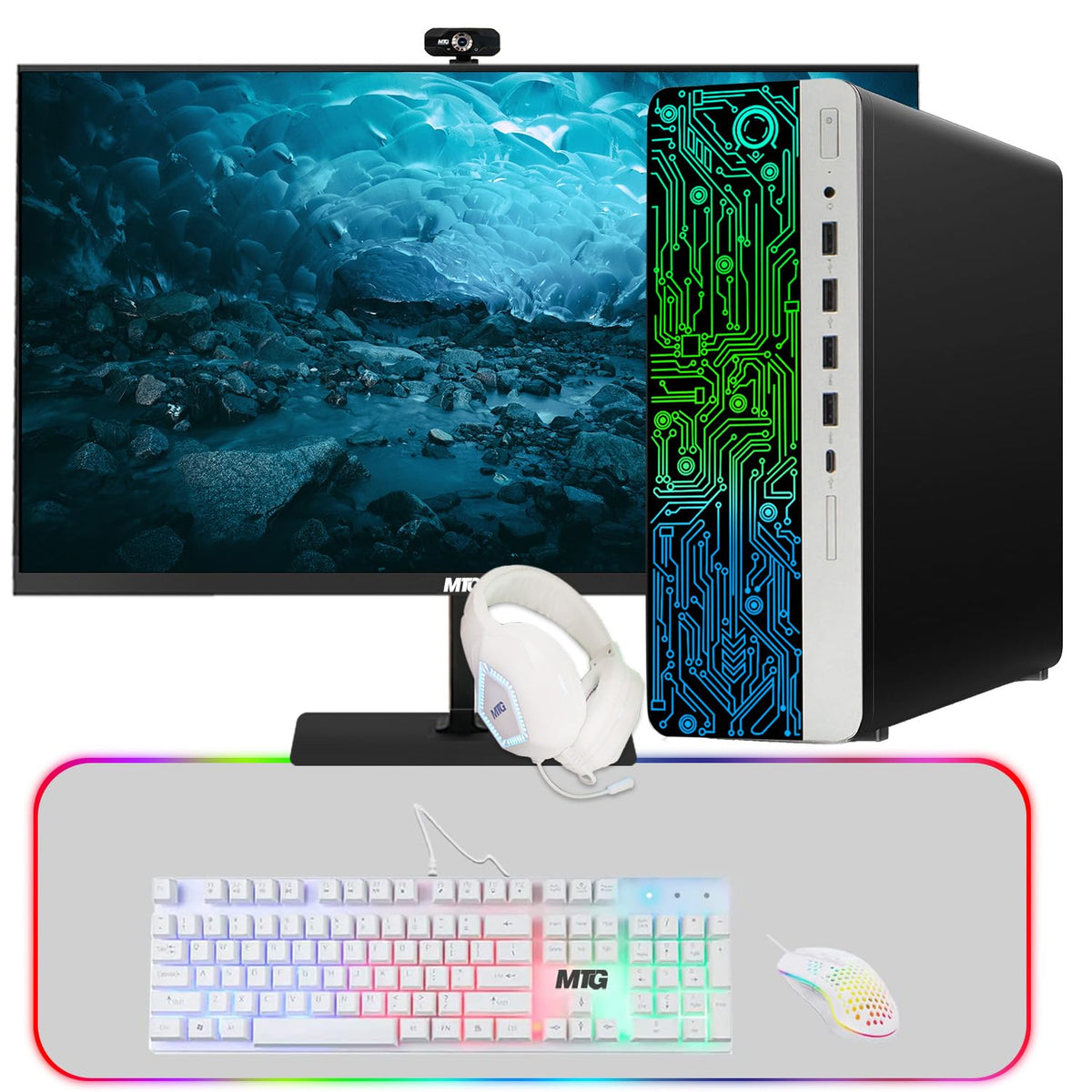 Gaming PC, i5, 32GB RAM, 512GB SSD + 128GB SSD N41383