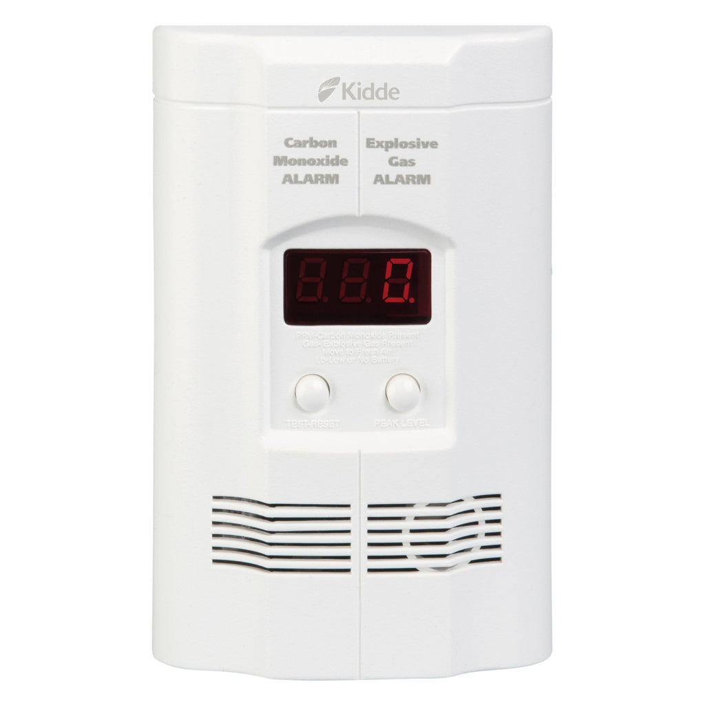 Carbon Monoxide & Explosive Gas Alarm with Digital Display F68730