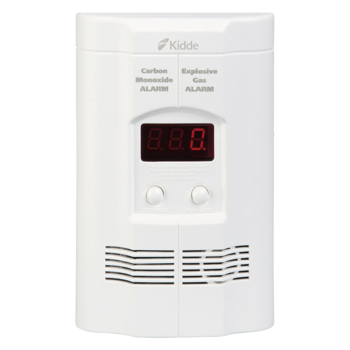 Carbon Monoxide & Explosive Gas Alarm with Digital Display F68730
