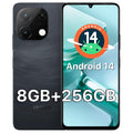 Unlocked Android 14 Smartphone 256GB Octa-Core 6.75" HD+ 5000mAh 4G Dual SIM E114362