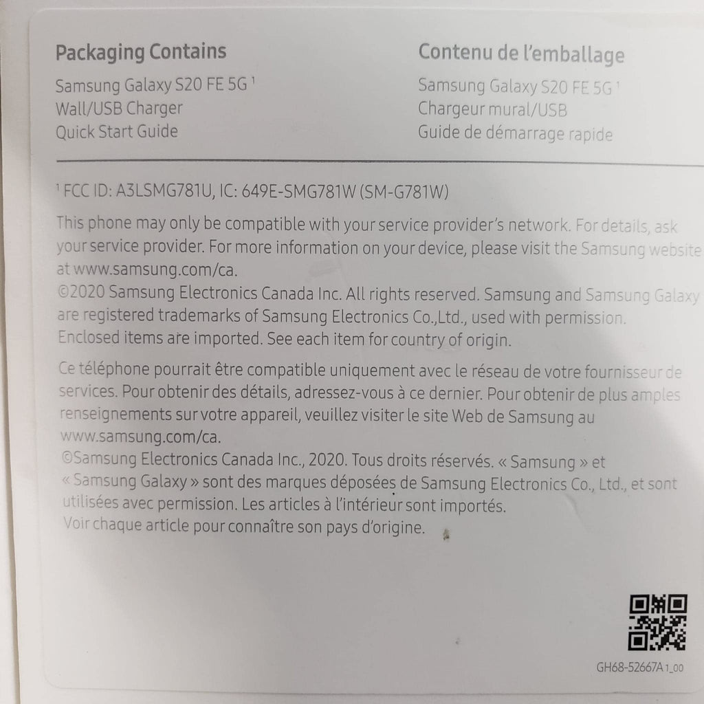 Unlocked 128GB 5G Smartphone R67361