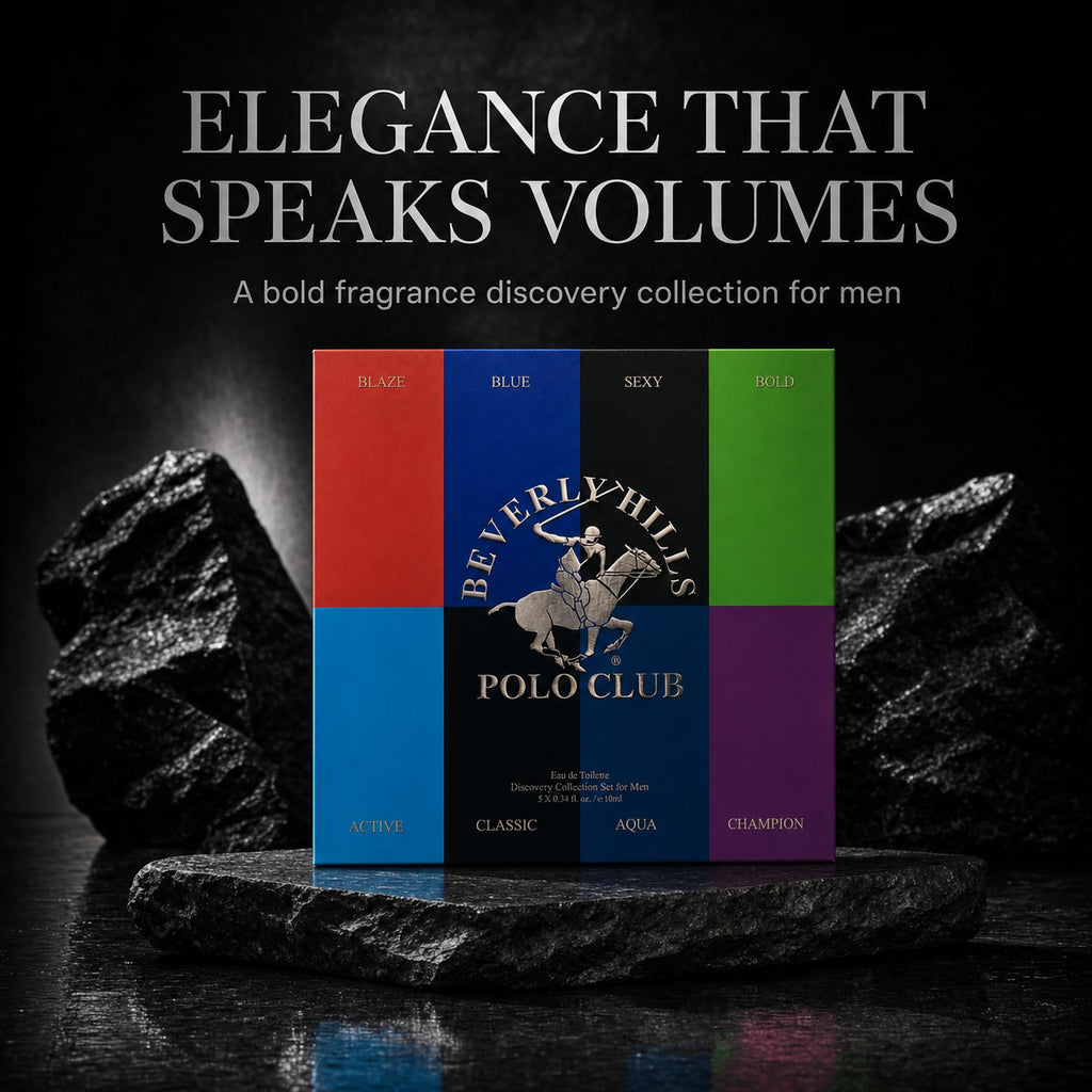 8 Pc 0.34 oz Men's Cologne Gift Set T9514