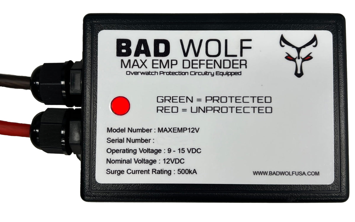 12V 500kA Surge Protector with 8 AWG Wire V6335