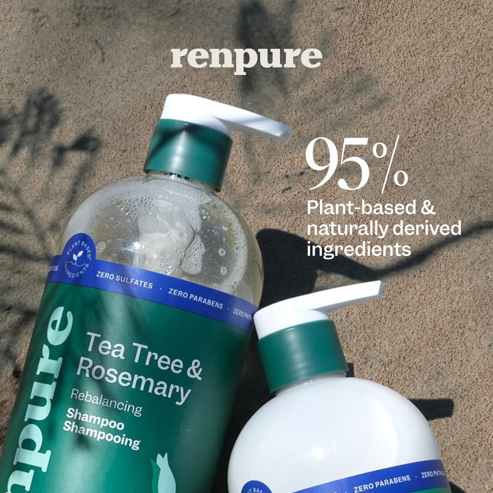 Tea Tree & Rosemary Shampoo & Conditioner Set 2x24oz B557
