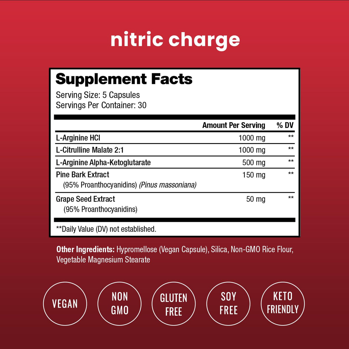 L-Arginine L Citrulline Malate Nitric Oxide Supplement E703