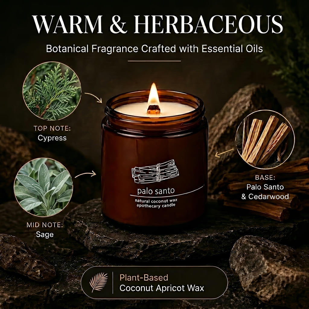 16 oz Wood Wick Candle X84842