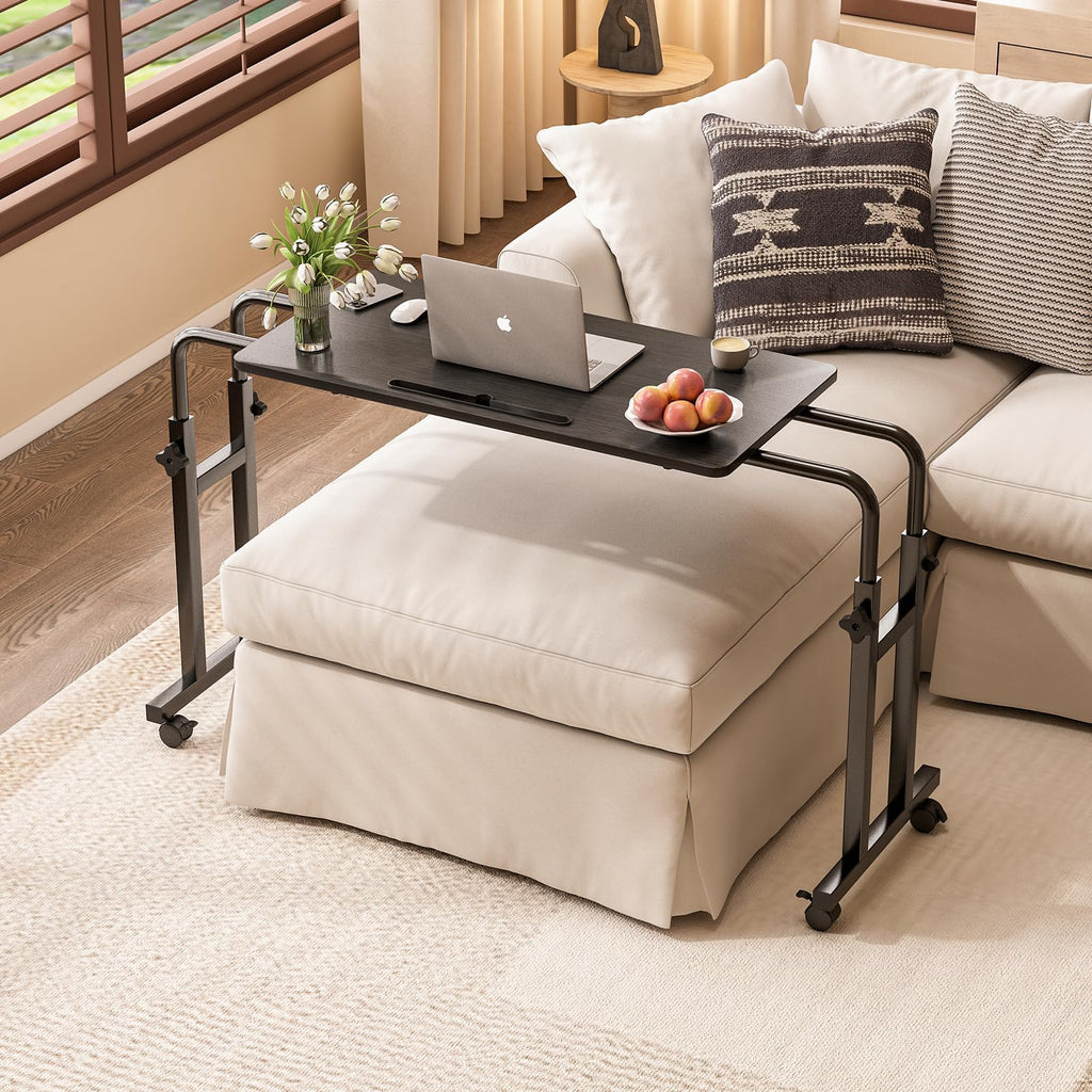 Adjustable Overbed Table with Wheels X516