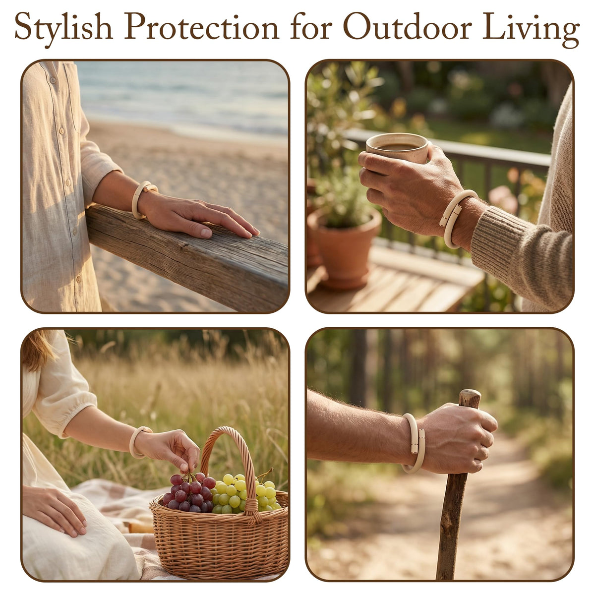 DEET-Free Mosquito Bracelet Refill Oil Sticks 15 Pack C24802