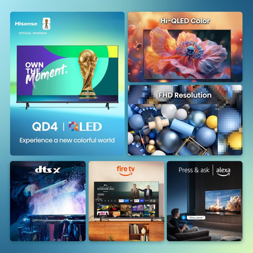 40-Inch QD4 Hi-QLED FHD Smart Fire TV W766644