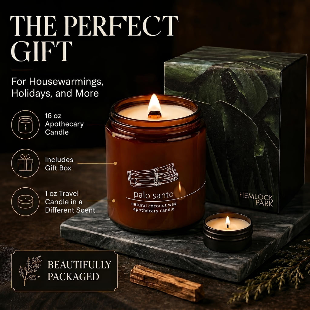16 oz Wood Wick Candle X84842