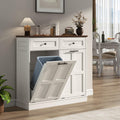 13 Gallon Double Tilt-Out Trash Can Cabinet G25465