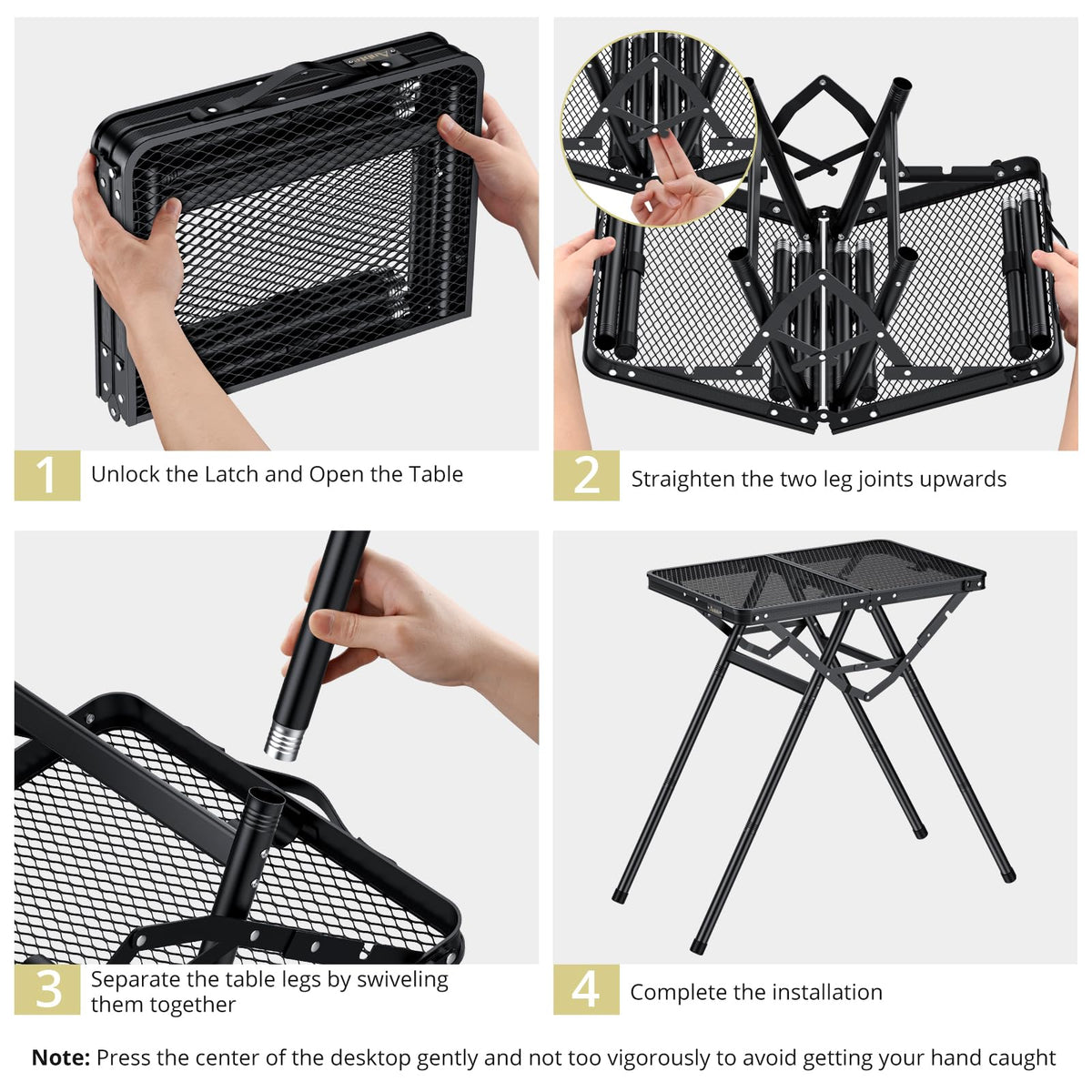 2ft Folding Grill Table P6609