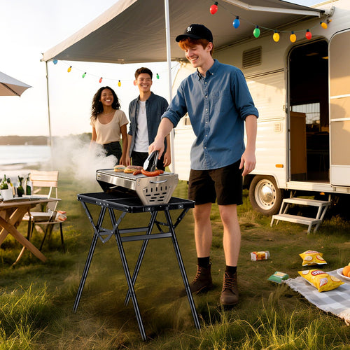 2ft Folding Grill Table P6609