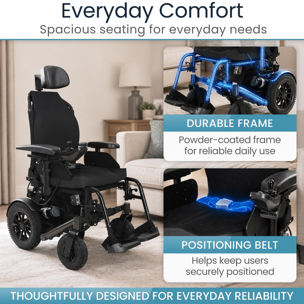 Electric Reclining Wheelchair H4420