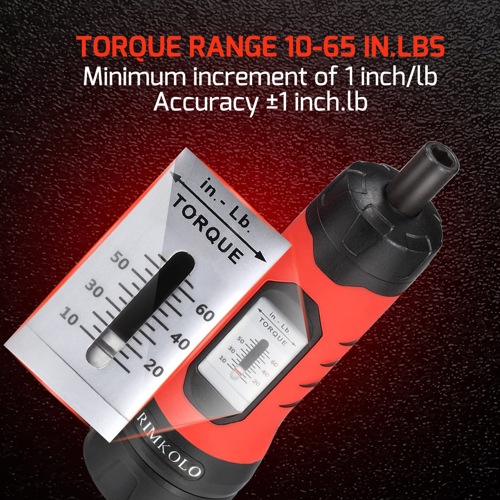 Torque Screwdriver Wrench Set with 29 S2 Alloy Bits & 5 Drive Sockets H482028