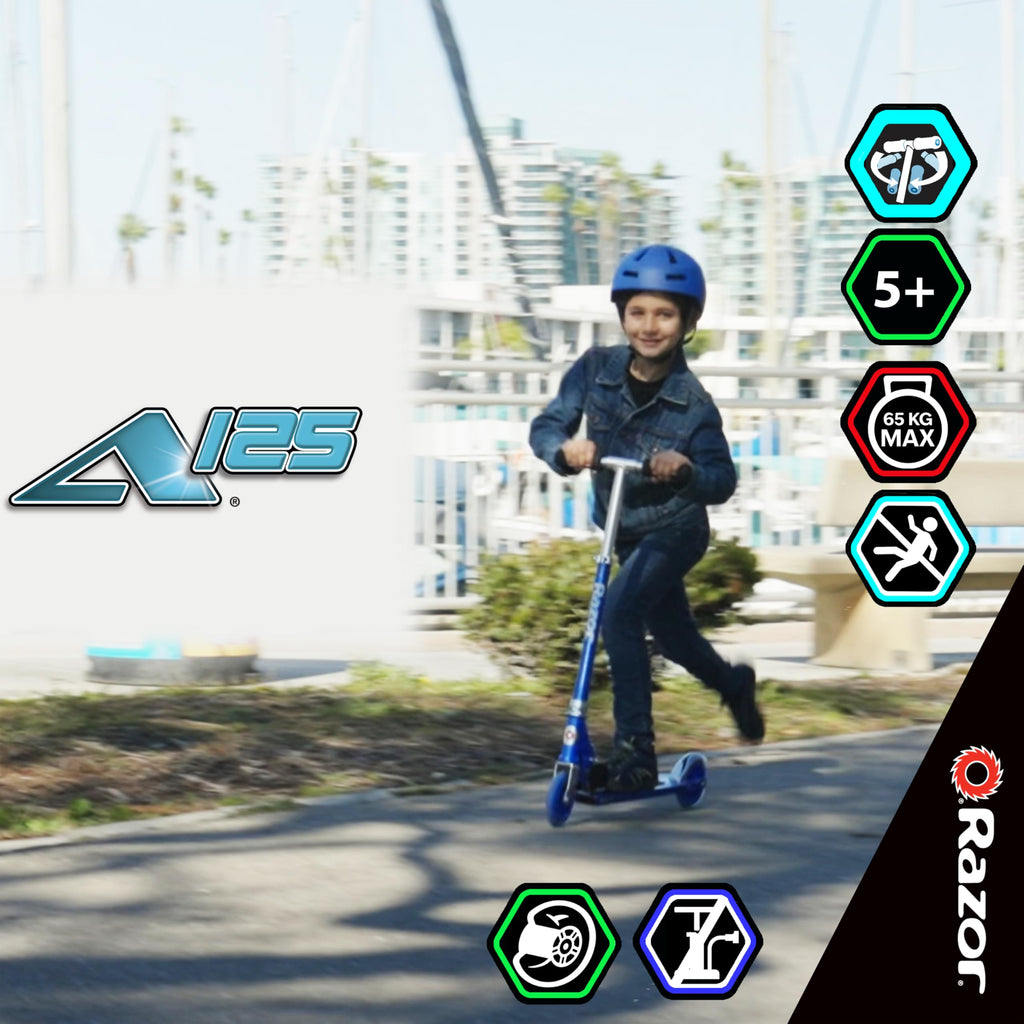 Blue Kick Scooter V7680